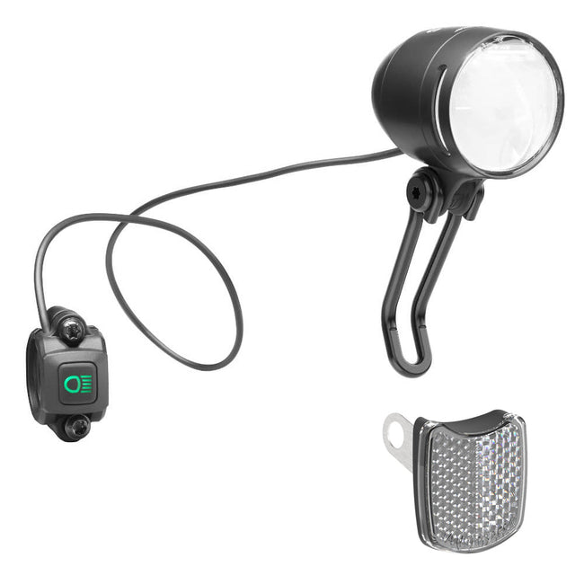 Scheinwerfer B&M IQ-XS E mit Halter